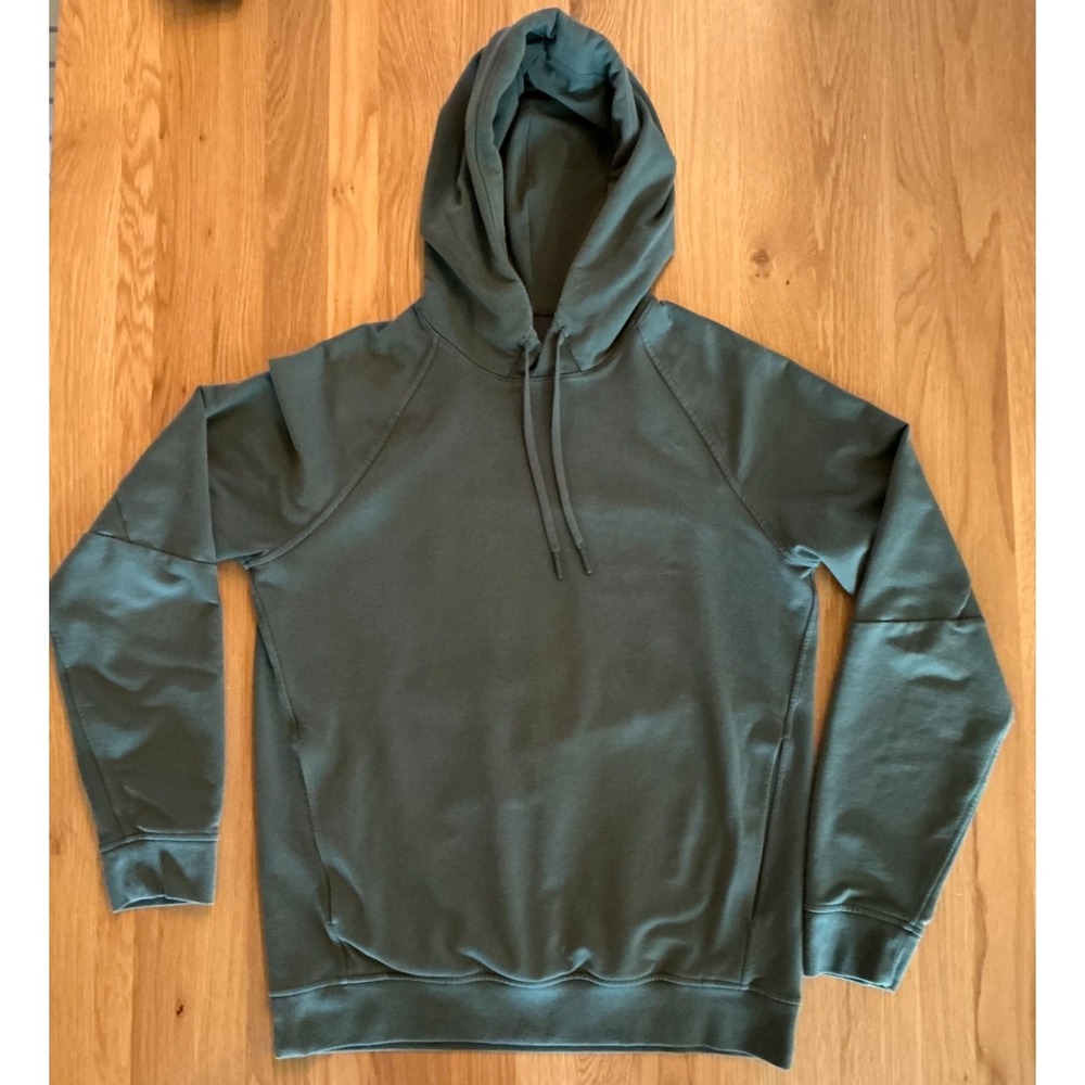 Lululemon‎ Hoodie Mens S Olive Green Pullover Athletic Sweatshirt Athleisure